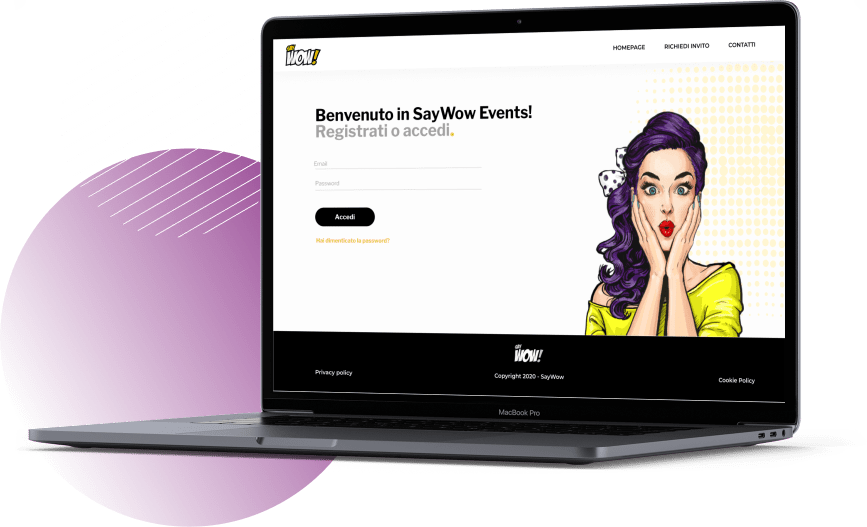 PurpleSoft - Soluzione per la gestione di private sales 6 Customised websites