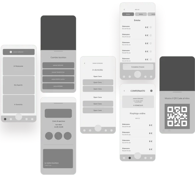 1 PurpleSoft Design, UX/UI per prodotti digitali di qualità 1 User experience wireframe
