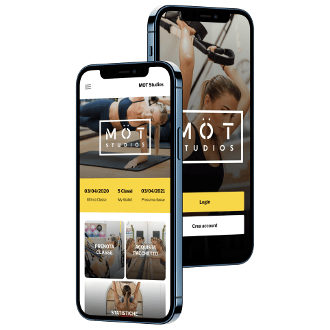 App per palestre Mot studios - by PurpleSoft 4 app per palestre