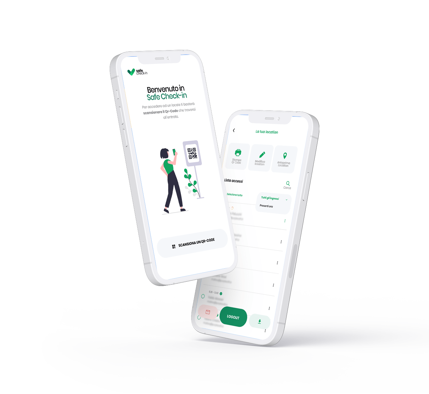 Safe Check-in - Digital Visitor Register 1 safe check-in app
