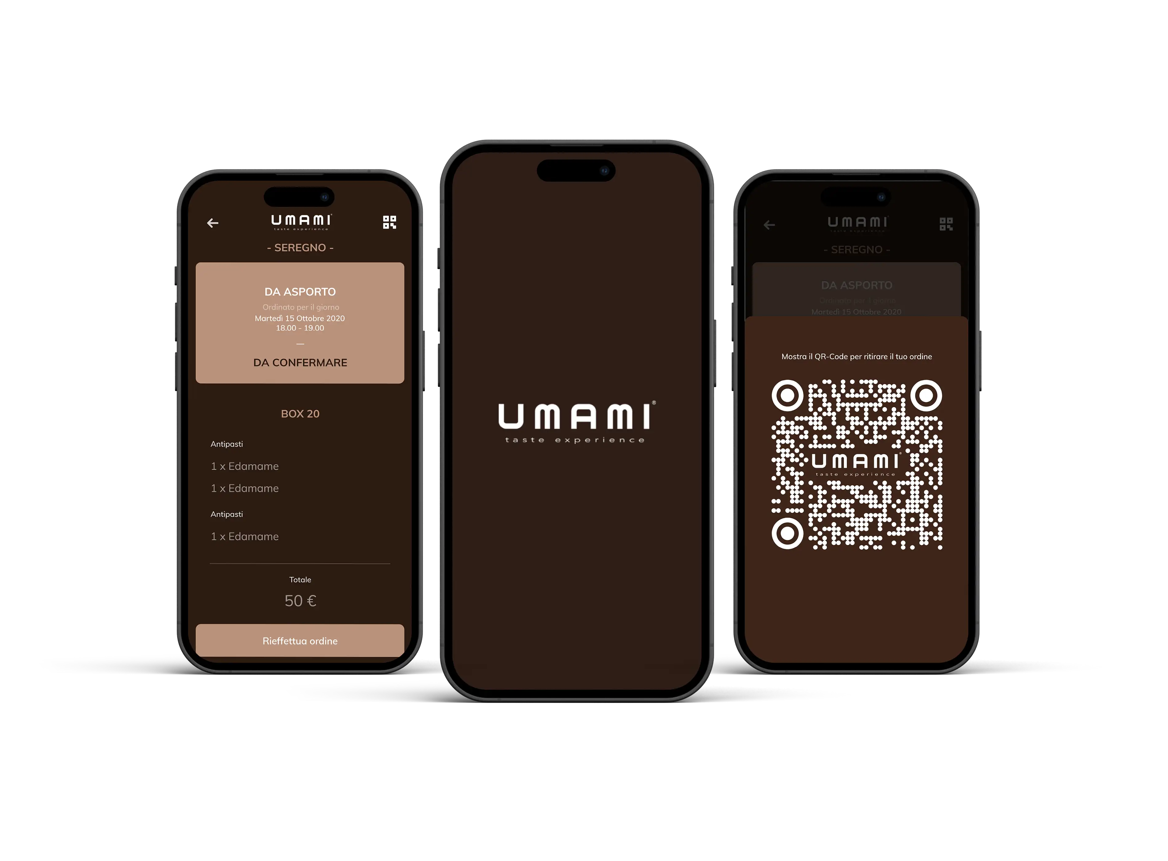 Umami UI Mockup