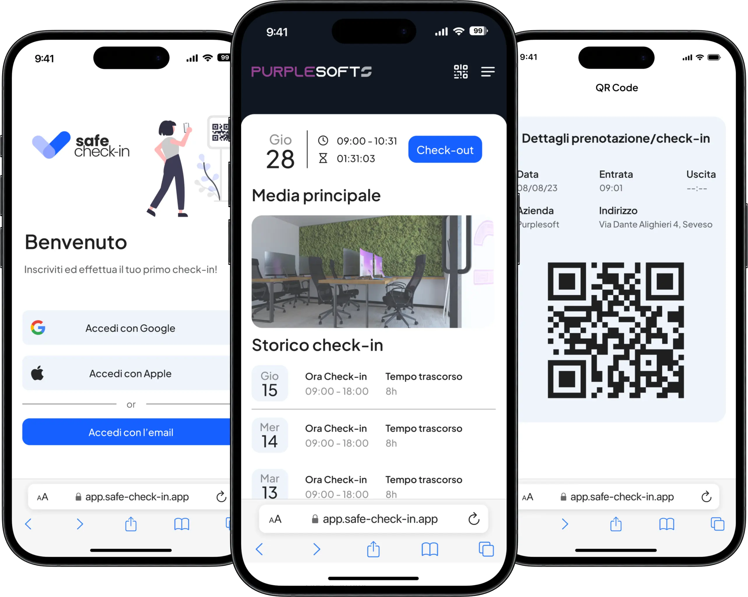 Safe Check-in - #1 Registro digitale per aziende e imprese