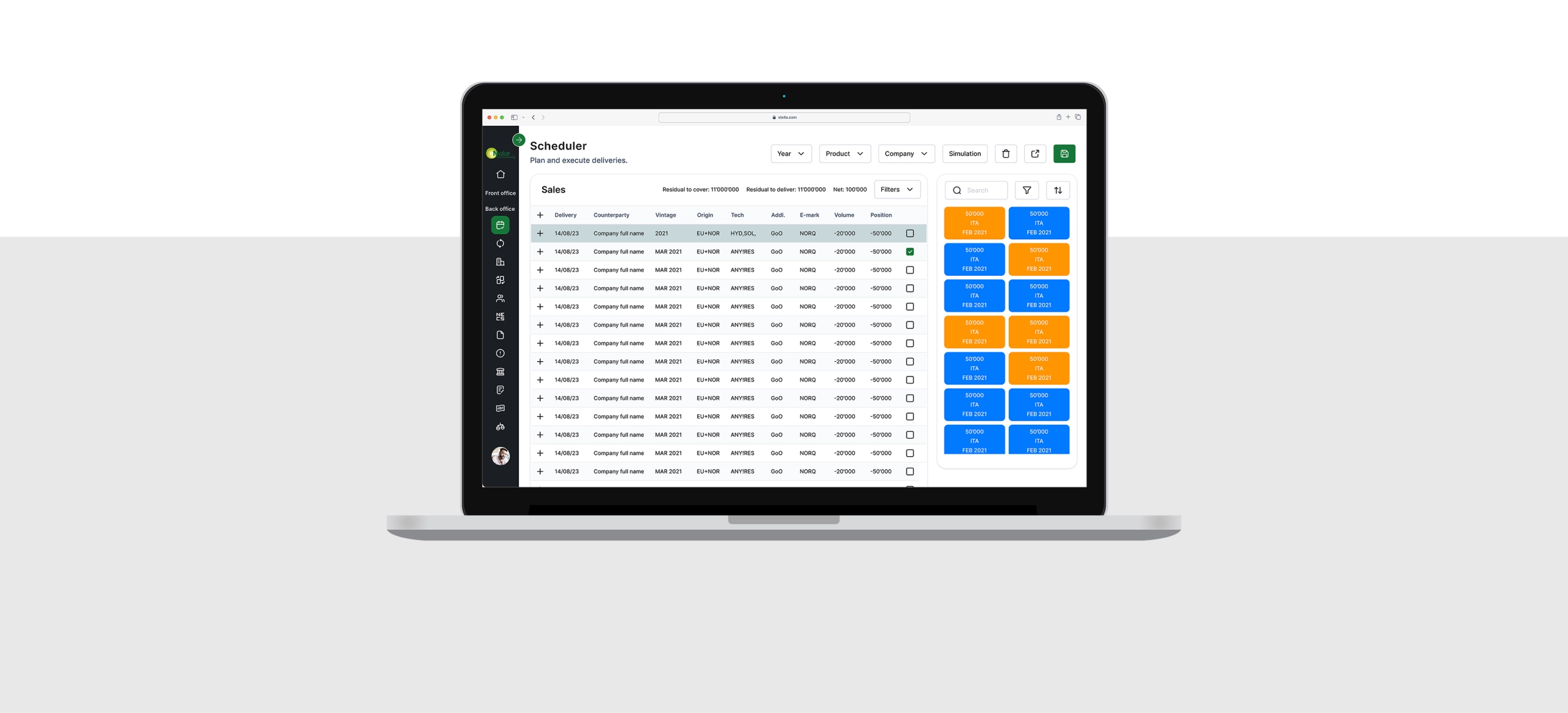 Stella Nvalue - Gestionale cloud-native 4 Stella Nvalue - Gestionale cloud-native