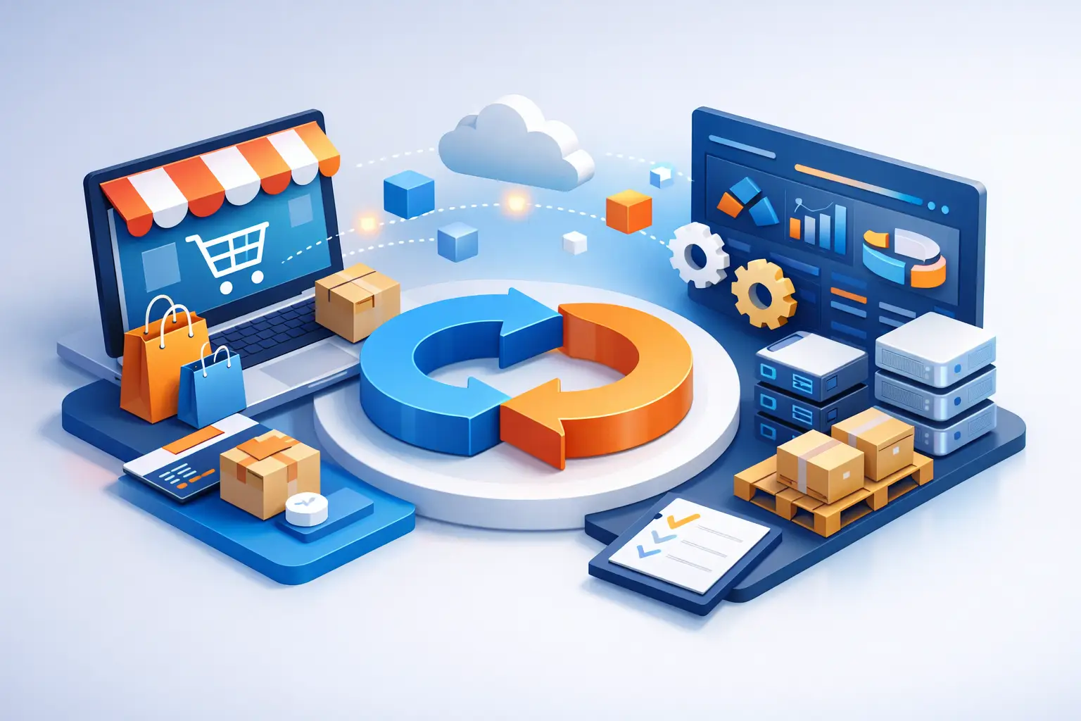 Integrazione ecommerce con ERP senza errori