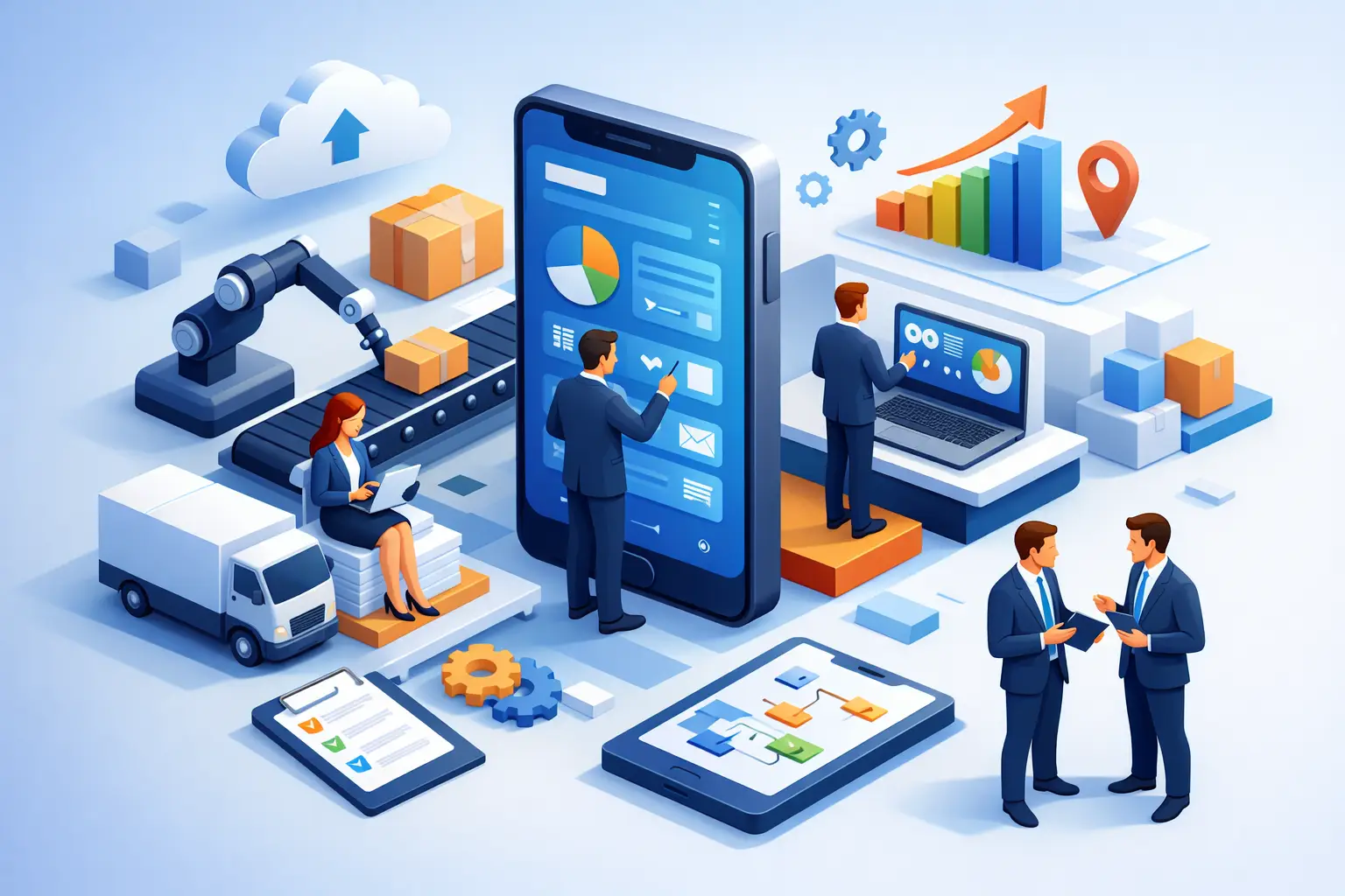 Sviluppo app mobile B2B per processi operativi