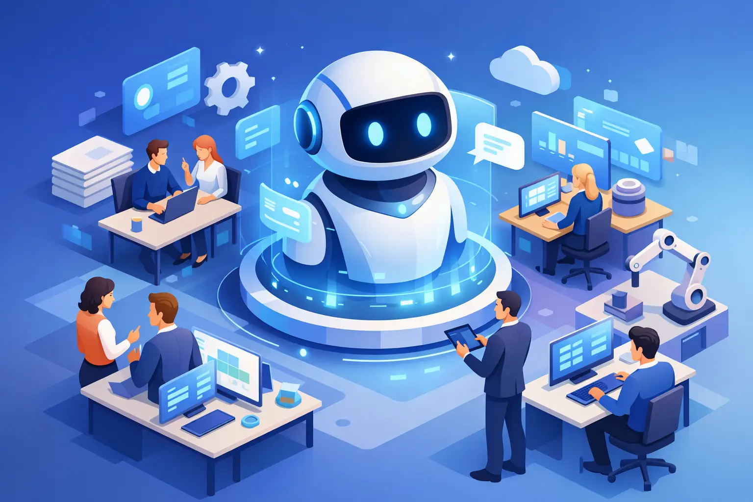 Assistenti AI interni per dipendenti e reparti