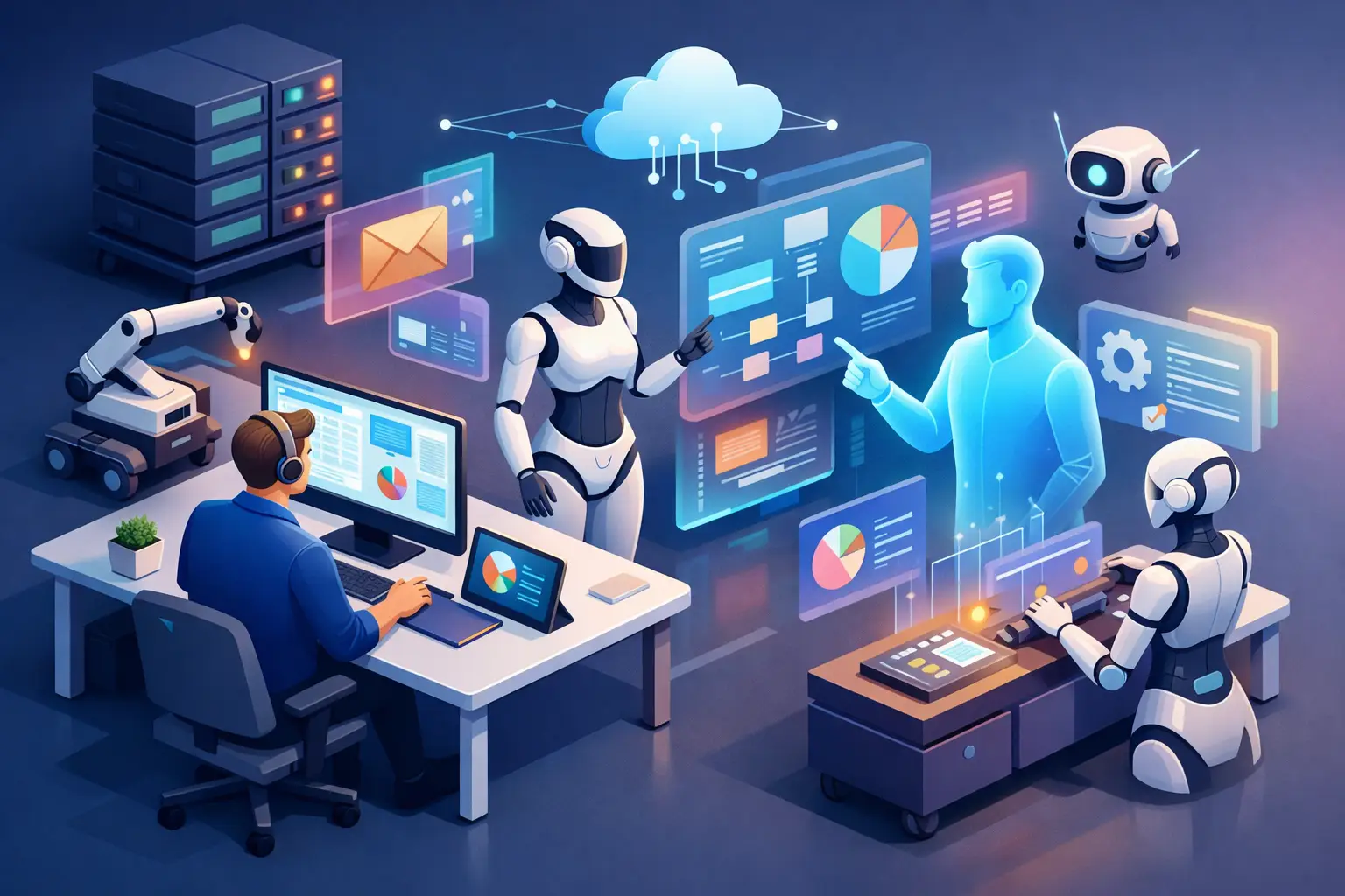 Digital worker e agenti operativi in azienda