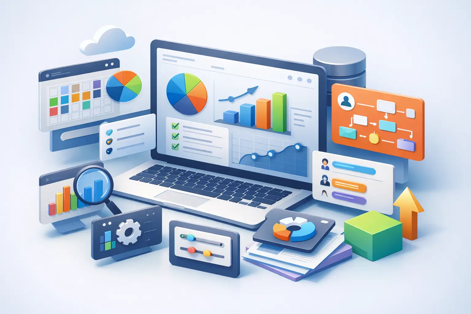 Sviluppo widget web per processi aziendali