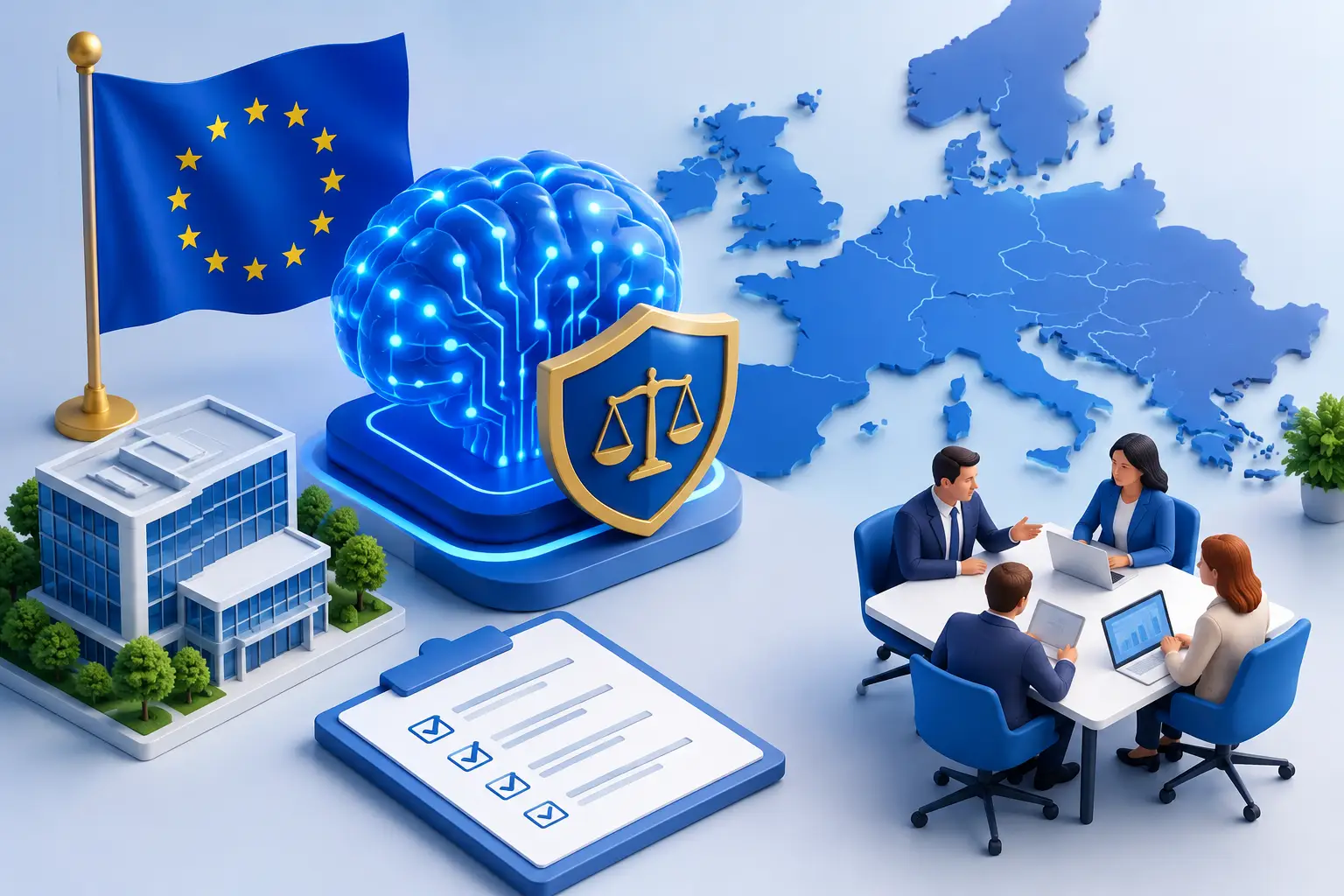 Trend AI regolamentata europea per le imprese